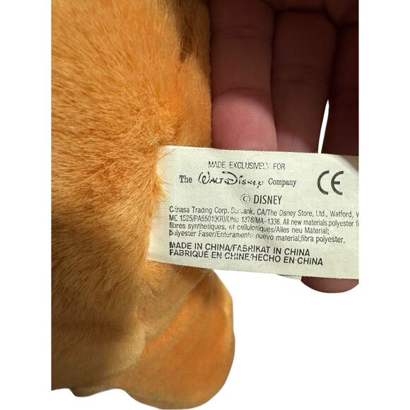 The Disney Store Winnie The Pooh Christmas Tree Holiday Stuffed Plush Doll 14” - Picture 8 of 9